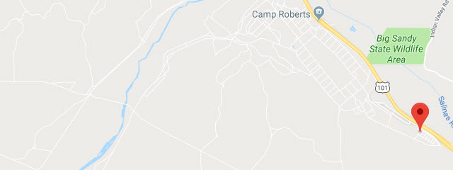 Map of Camp Roberts RV Park